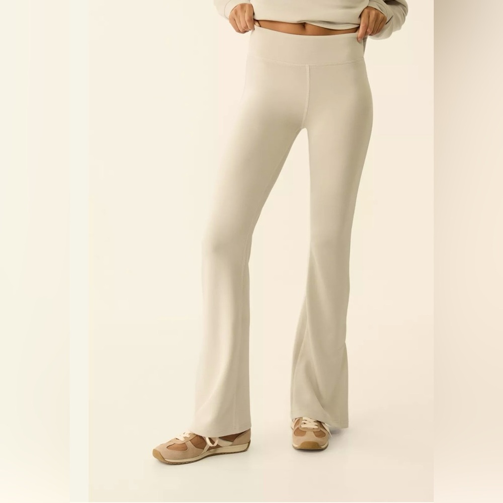 Refuge Cream Boot Cut Flare Pants